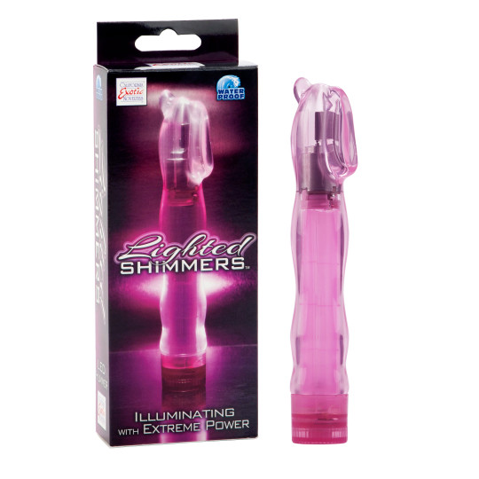 Lighted Shimmers Led Hummer Vibrator