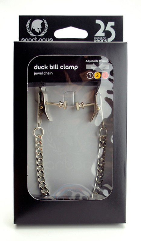 Adjustable Duck Bill Nipple Clamps from SpicyGear.com