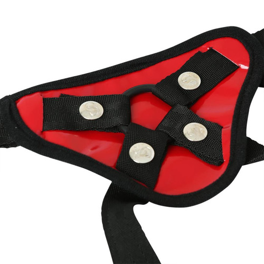 Entry Level  Strap On Harness red | SpicyGear.com