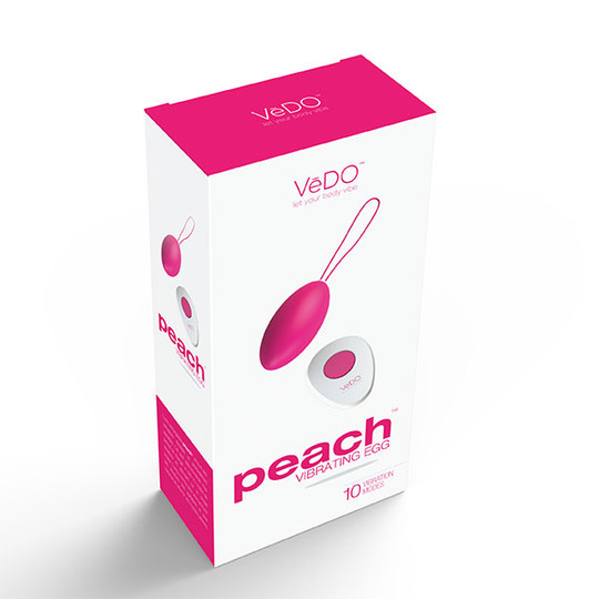 Vedo Peach Egg Vibe- SpicyGear.com