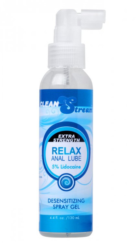 Cleanstream Relax Extra Strength Anal Lube 4 Oz