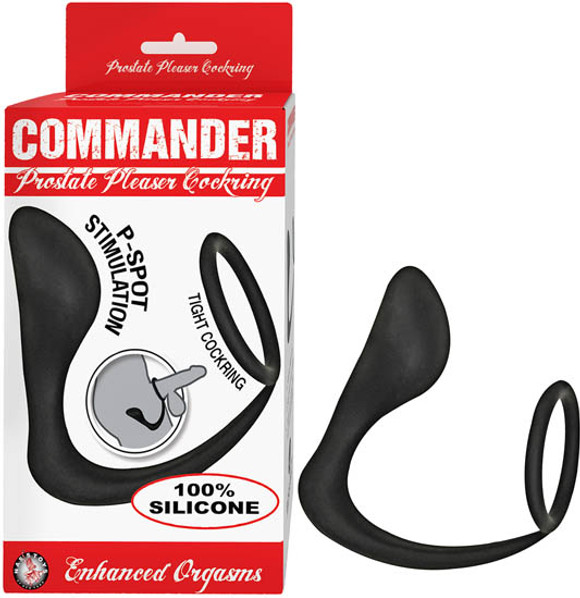 Commander Prostate Pleaser Cock Ring