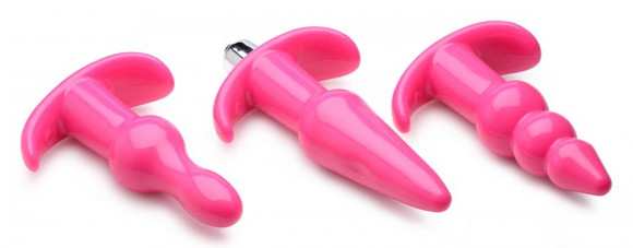 Frisky Thrill Trio Anal Plug Set | SpicyGear.com