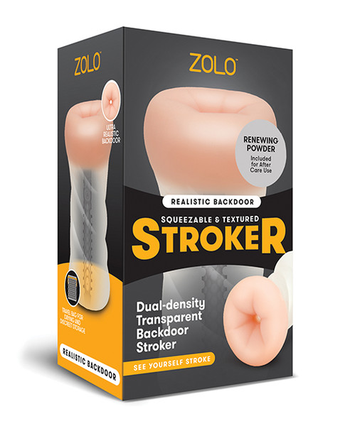 Zolo Male Masturbator Clear Backdoor