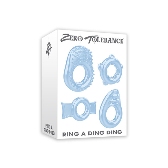 Zero Tolerance Ring A Ding Ding 4pc Cock Rings