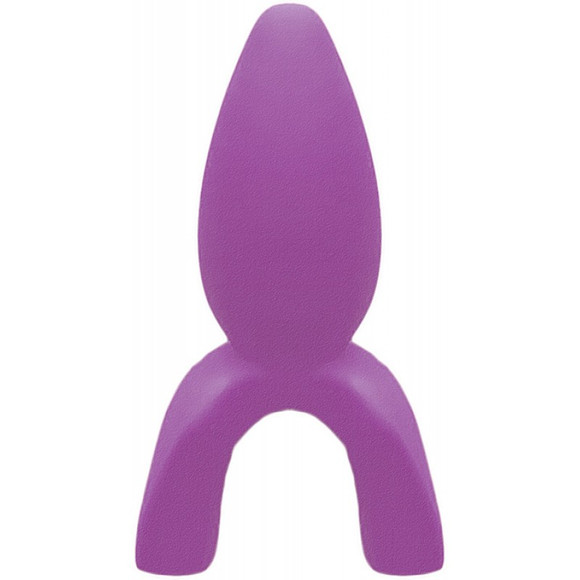 Tongue Star Stealth Rider Tongue Vibe W/ Contoured Pleasure Tip Purple