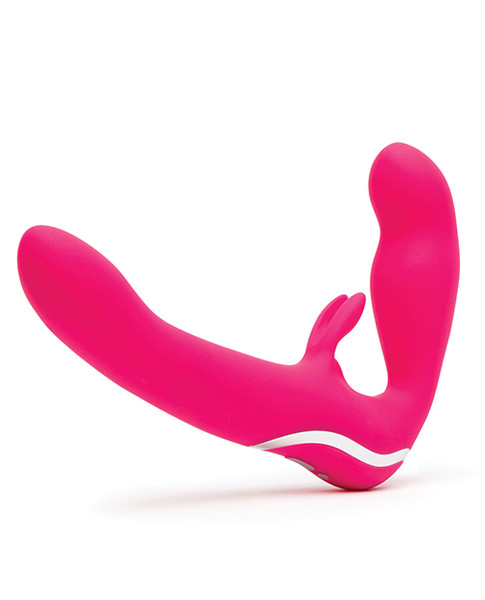 Happy Rabbit Rechargeable Vibrating Strapless Strap On