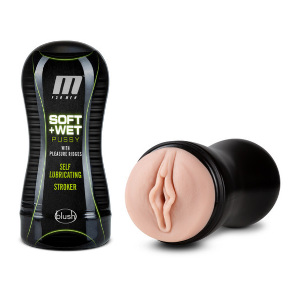 M For Men Soft & Wet Self Lubricating Stroker Cup