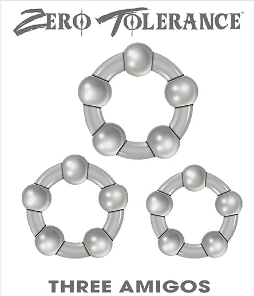 Zero Tolerance Three Amigos Cock Rings