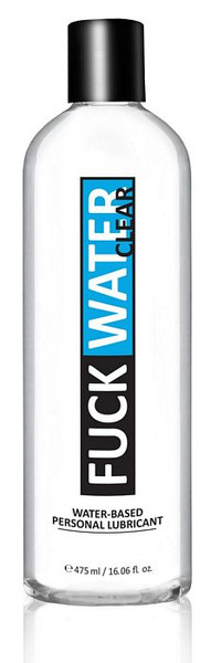 Fuck Water Clear Water Based Lubricant