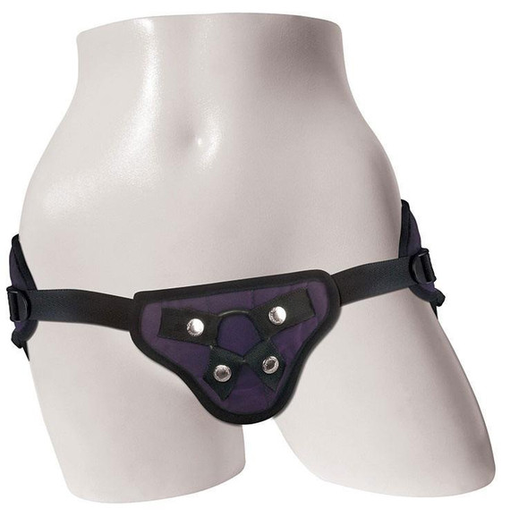 Purple Lush Strap On Harness | SpicyGear.com