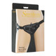 Black Velvet Harness with Mini Vibrator pegging toy box