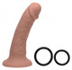 Strap U Seducer 7in Silicone Dildo W/ Harness dildo