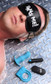 Bang! Duo Blast C Ring Butt Plug Bullet & Blindfold Kit Black