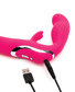 Happy Rabbit Rechargeable Vibrating Strapless Strap On USB charger