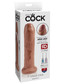 King Cock 7 In Uncut Tan