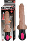 Natural Realskin Hot Cock #2 Brown Vibrating Dildo