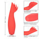 Red Hot Blaze Flickering Clitoral Vibrator 3