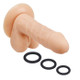 Premium Silicone Dildos with 3 Cock Rings
