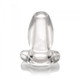 Master Series Peephole Clear Hollow Anal Plug