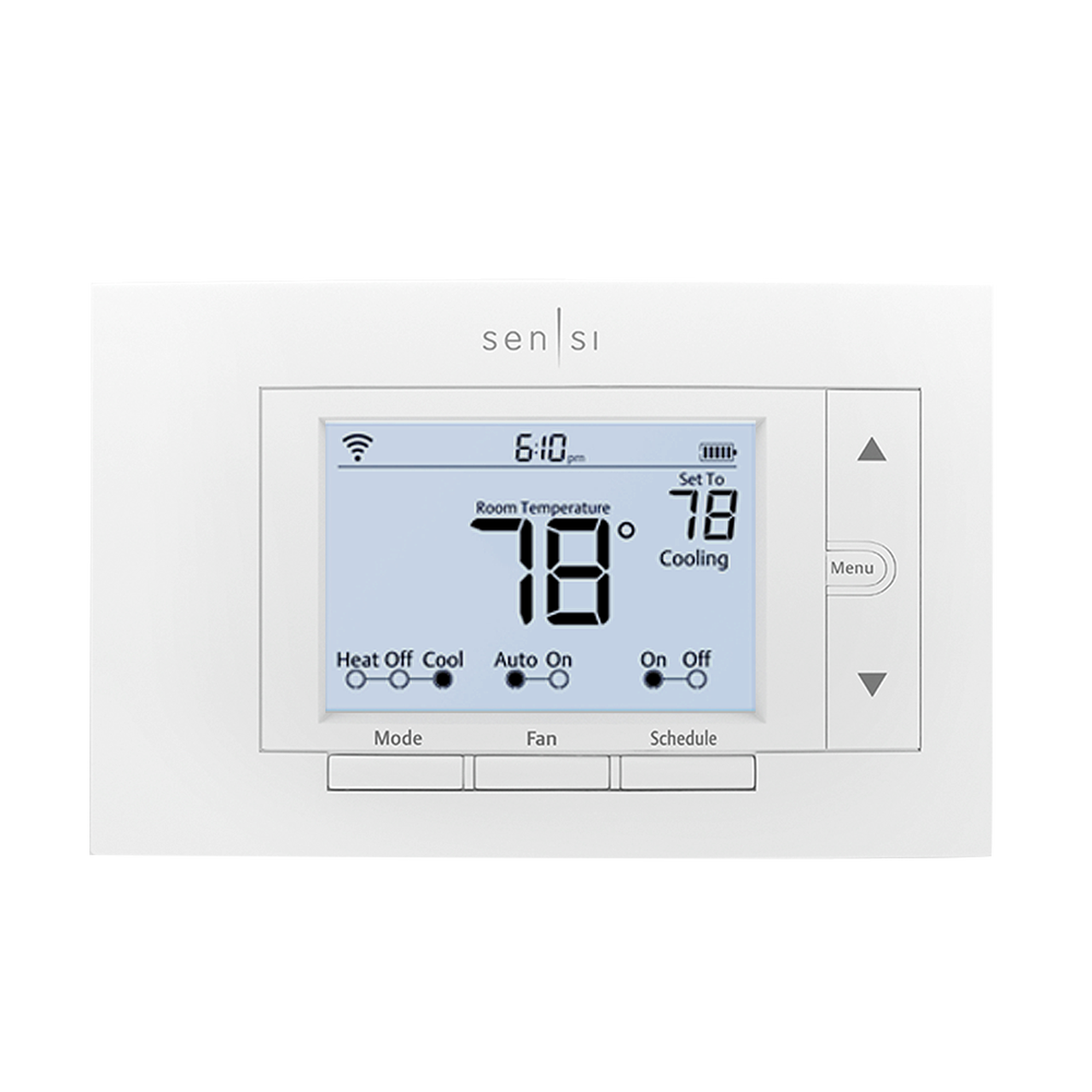 Sensi set on 78 degree cooling