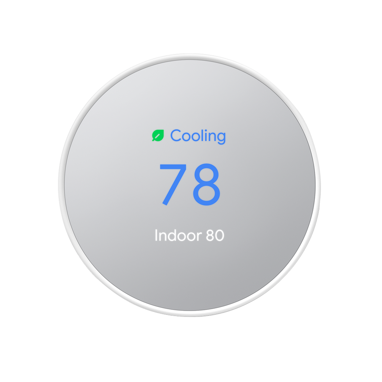 Nest Thermostat set to 78 degrees cooling