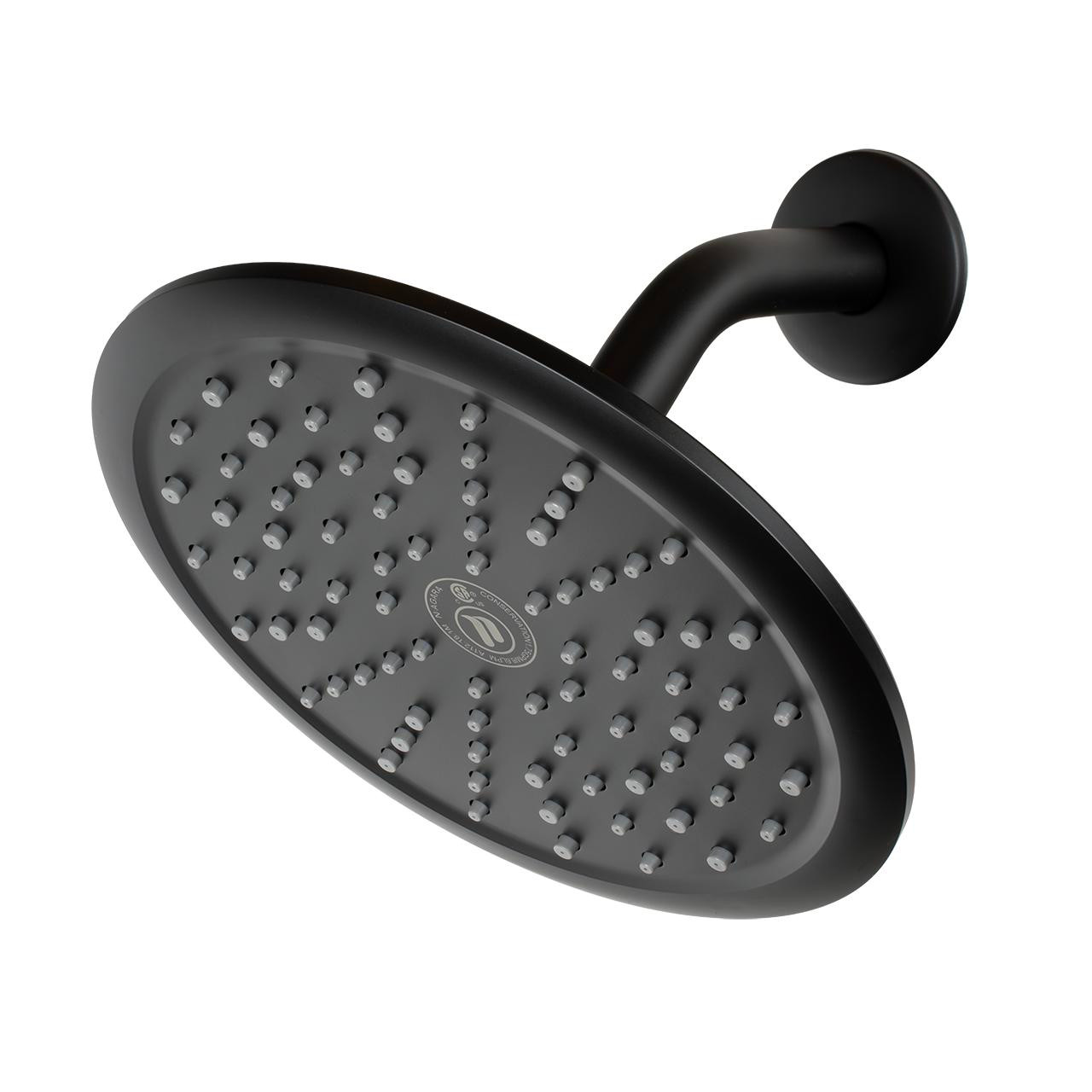 Rainfall Spa™ Showerhead, 1.75 GPM, Matte Black