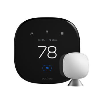 ecobee Smart Thermostat Premium set to 78 degrees cooling