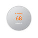 Nest Thermostat set to 68 degrees heating