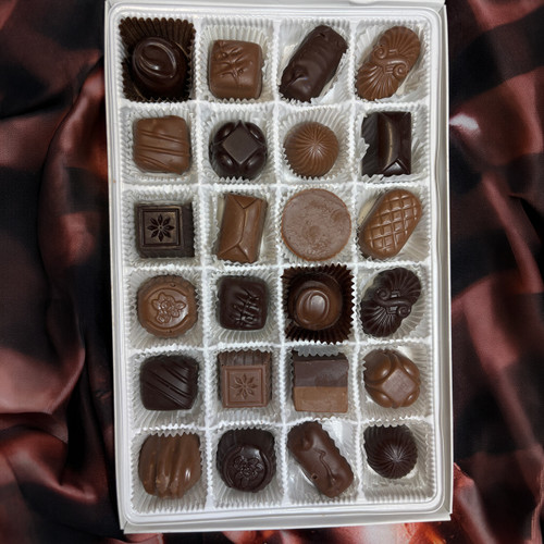 Assorted Boxed Chocolates - Soft Centers - 24 Pieces