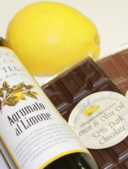 Olive Oil Bars - Lemon - Dark Chocolate