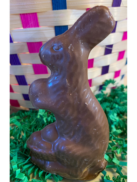 Flat Bunny - Solid Chocolate