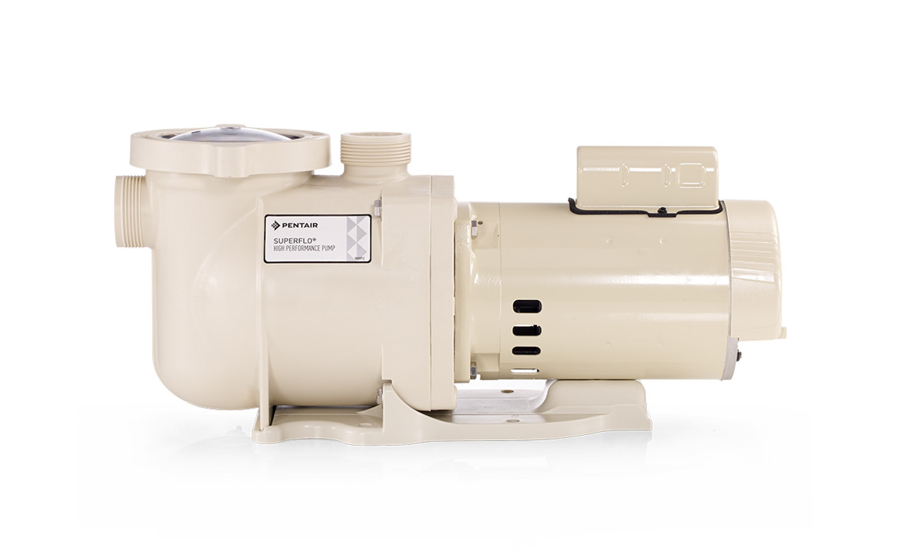 Pentair SUPERFLO High Performance Pool Pump 3/4 HP 340037
