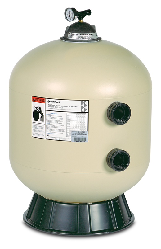 Pentair 155753 Ersatz-Sandfilter Für Triton II TR60 Pool & Spa – Seitliche Nabenmontage