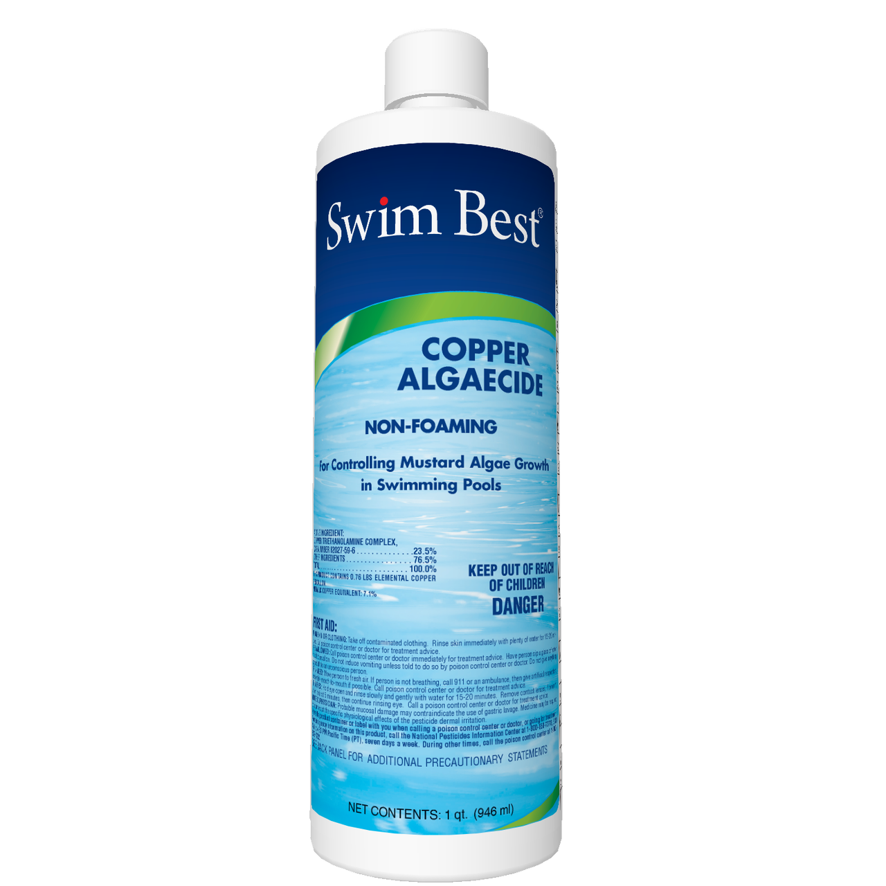 Swim Best Copper Algaecide Qt Waterline Technologies Inc.