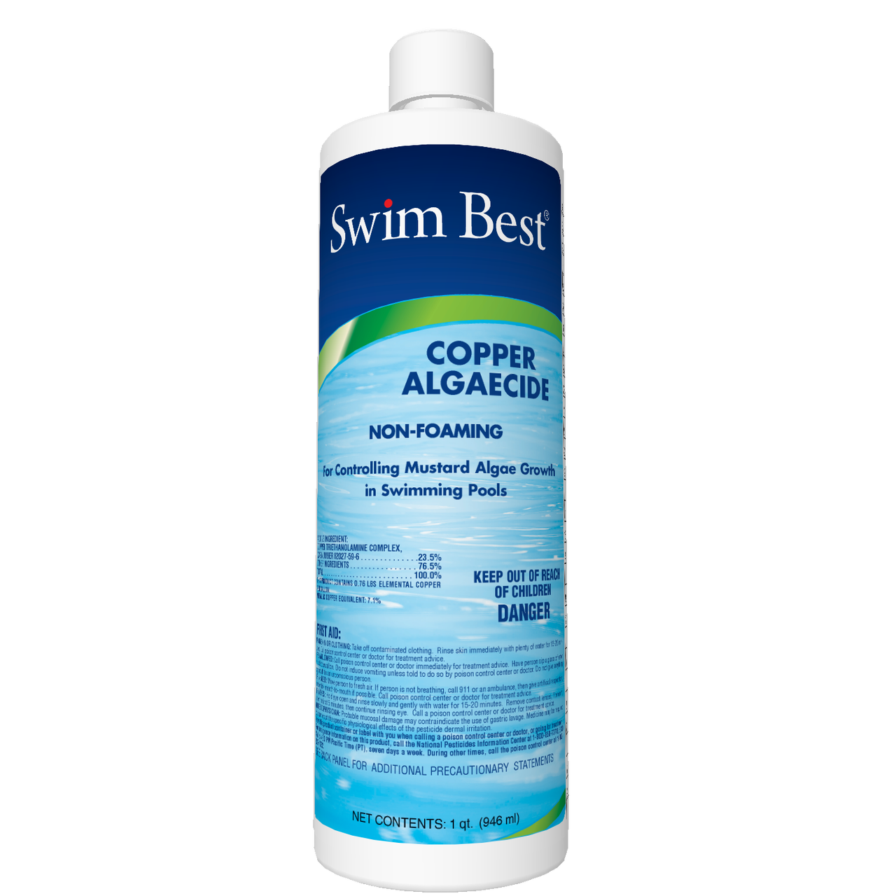 Swim Best Copper Algaecide Qt - Waterline Technologies Inc.
