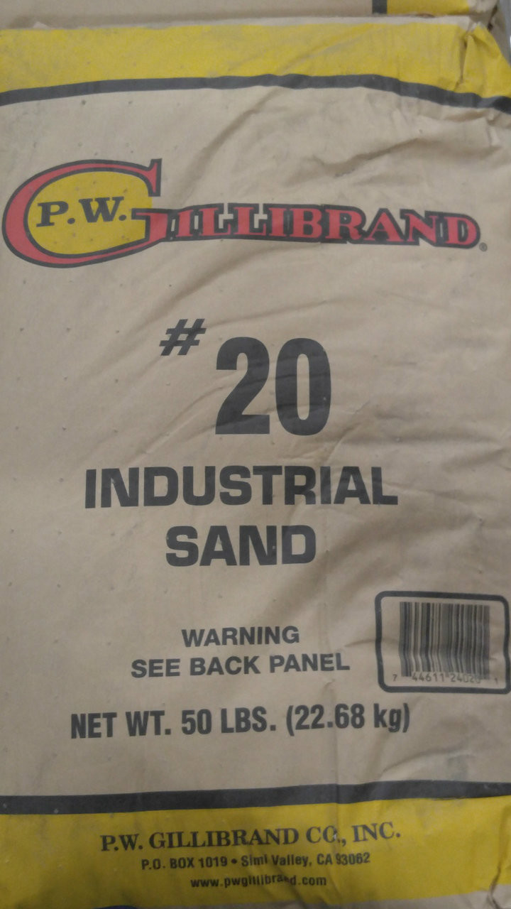 20 silica pool sand