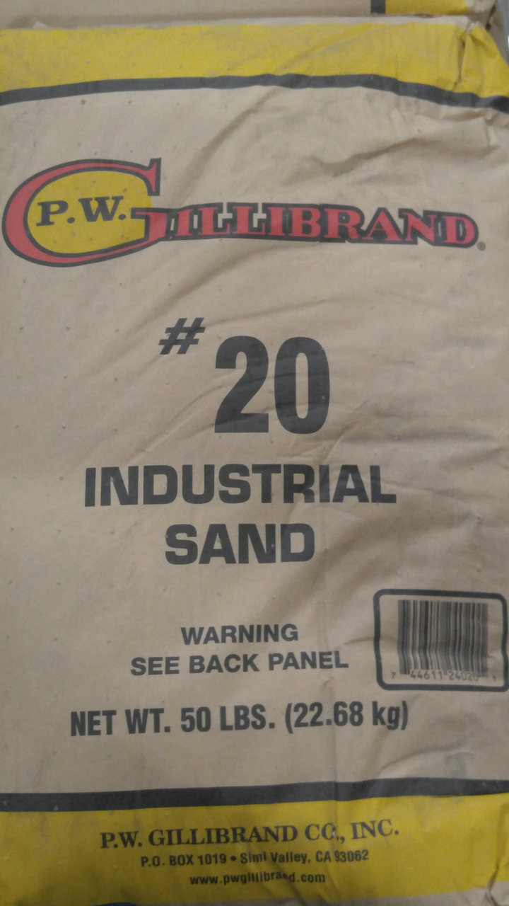 SILICA SAND 6 - 20 BAGGED 50 LB - SBSConcrete Products