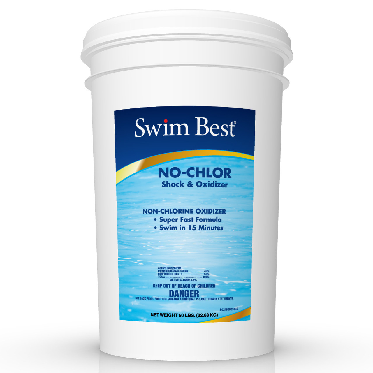 Swim Best Non-Chlorine Shock, 50lb Bucket