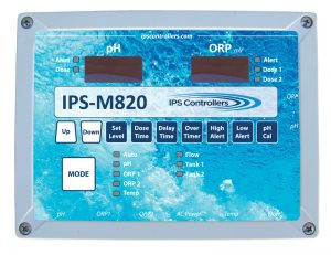 IPS - M820 - Ph & Dual Orp Controller for Commercial Pools