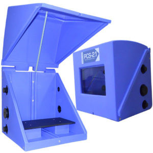 Peabody - pcs2.1 pump shelf - cover - no divider - blue - waterline.