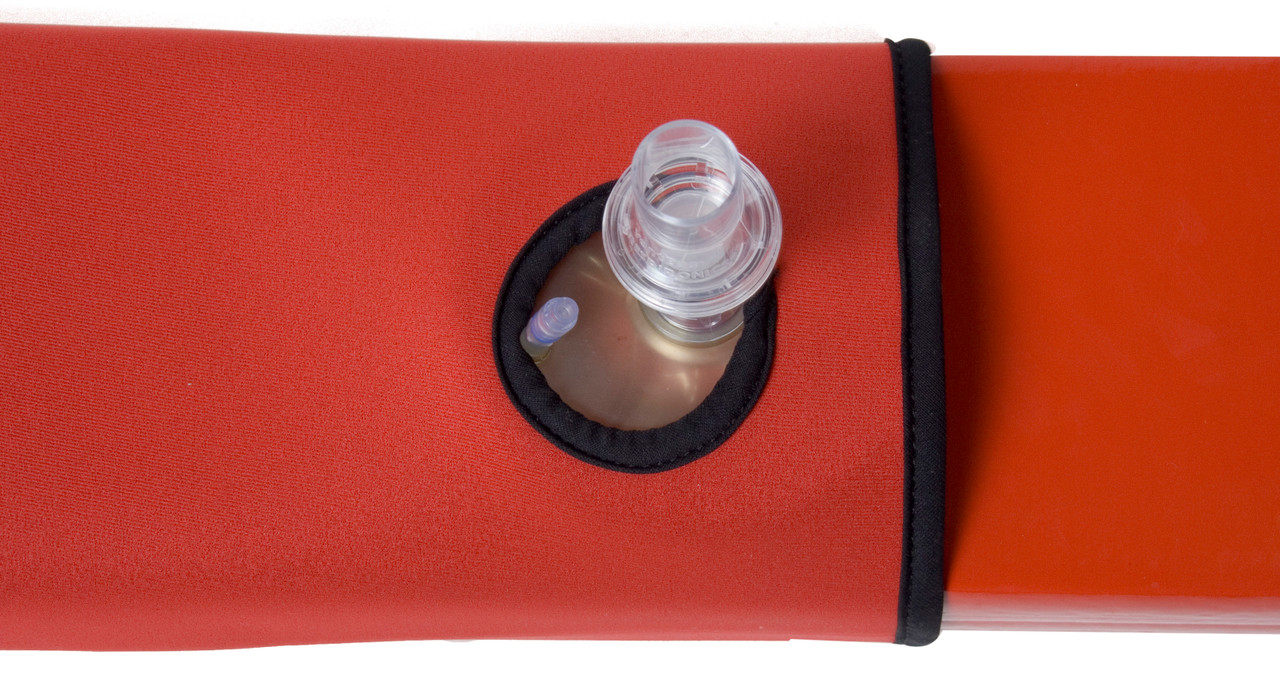 KEMP USA Red Rescue Tube Cover With Seal Easy Mask