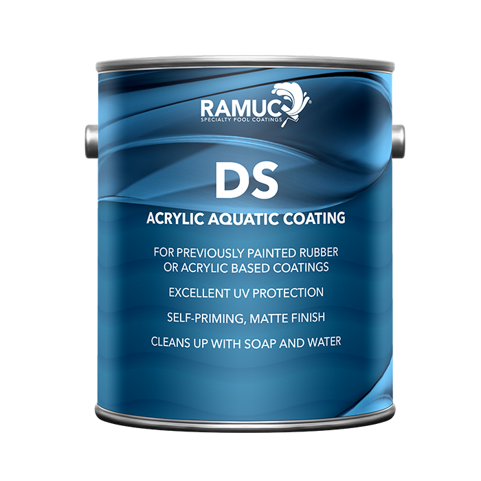 RAMUC DS ACRYLIC DAWN BLUE GALLON POOL PAINT
