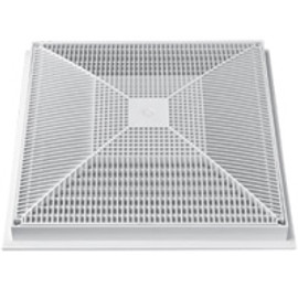 Lawson SuperFlow -  12" x 12" Frame and Grate + Screws, Floor 365 GPM - 2 Pack Lawson SuperFlow -  12" x 12" Frame and Grate + Screws, Floor 365 GPM - 2 Pack