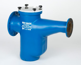 Mer-Made Fiberglass Strainers w/s.s. Basket - 8" x 6" Standard FO Reducing Series Strainer