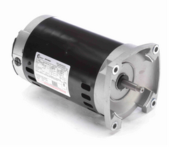 Century "1081" Three Phase - Threaded Shaft / Square Flange - 60/50 HZ  - 3/4 HP 208-230/460 Volts - H492