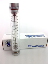 Blue-White Industries -  FlowMeter,F-400N Series, 1-10 GPM, 3/4" THD Inline - F-40750LN-12 Blue-White Industries -  FlowMeter,F-400N Series, 1-10 GPM, 3/4" THD Inline - F-40750LN-12