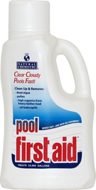 Natural Chemistry Pool First Aid?????? Clear Cloudy Pools Fast! 2L/67.6oz Natural Chemistry Pool First Aid?????? Clear Cloudy Pools Fast! 2L/67.6oz