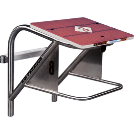 KDI Paragon Standard Long Reach Competitor Full Height Starting Platform Setback 20" to 29-1/2" KDI Paragon Standard Long Reach Competitor Full Height Starting Platform Setback 20" to 29-1/2"