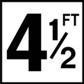 Inlays 4 - 1/2 FEET 6 x 6 Tile 4" Lettering C620045 (Skid Resistant) (12-2126) Inlays 4 - 1/2 FEET 6 x 6 Tile 4" Lettering C620045 (Skid Resistant) (12-2126)